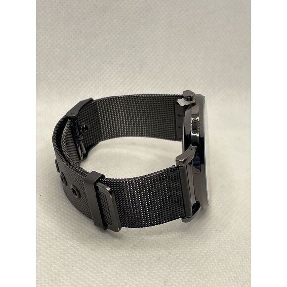 South Lane SS20-DR1-2671 Black Leather Analog Dial Quartz Genuine Watch YR8 - Picture 8 of 10